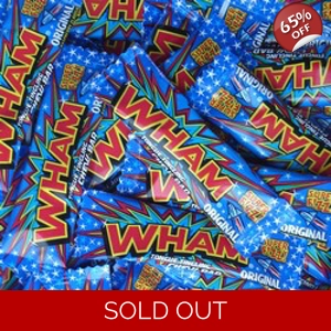 Wham Mini Chew Bars - Original Raspberry Chews